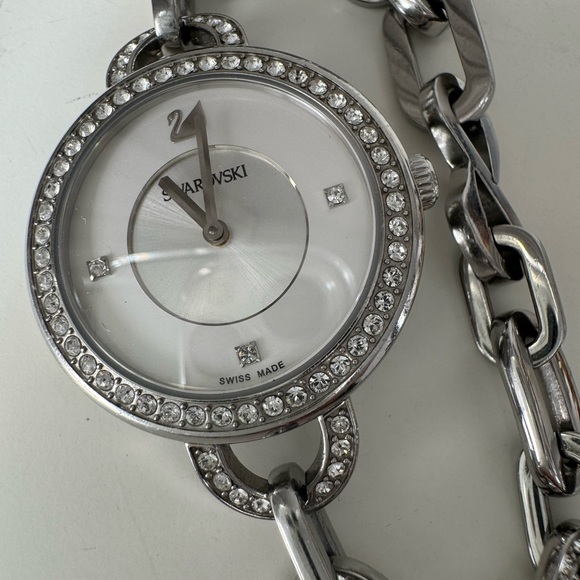 Swarovski Aila White Bracelet Watch - Picture 3 of 5